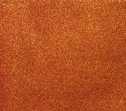 Vinyl Fabric Glitter Stardust Crafting Canvas 54" Wide Sold By The Yard (ORANGE)