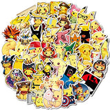 Anime Stickers 50 Pcs| Comic Stickers Gift for Kids Teen Birthday Party| Cartoon Cool Stickers| Cute Stickers Pack|Waterproof Stickers for Water Bottles,Laptop,Phone,Skateboard,Bicycle