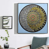 DIY 5D Diamond Painting, Special Large Crystal Rhinestones, Mandala Moon Sun, Diamond Paintings Art Dotz Triptych Multi Picture Pearl Mosaic Kits for Adults Wall Decor RuBos