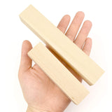 12 Pack Wood Carving Blocks Kit, Soft Wooden Blocks for Beginners Kids