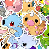 100 Pieces Anime Stickers Kawaii Cartoon Gift for Kids Teen Birthday Party Vinyl Waterproof Stickers for Water Bottle,Hydro Flasks,Scrapbook,Laptop,Luggage,Phone, Cute Stickers Pack