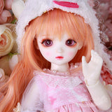 BJD/SD Doll 1/6 26CM 10 Inch Toys Jointed Body Full Set Clothes Makeup Custom DIY Toy Gift for Girls