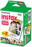 Fujifilm Instax Mini 40 Instant Camera with Fuji Instax Twin Pack Mini Film 60 Exposures, Album + Stickers + Frames