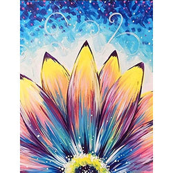 Diamond Painting Kits for Adults, 5D Flowers Diamond Painting Full Drill Round Crystal Rhinestone Diamond Art Craft Canvas Perfect for Home Wall Decoration and Relaxation (Diamond Painting 12x16inch)