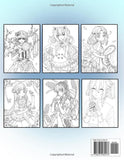 Manga Portrait Coloring Book: For Adults and Kids With 30 Cute Unique Illustrations Anime And Manga Characters To Color, Relax And Stress Relieve. ... Fairy & Elf Images & more to color!