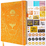 Law of Attraction Planner - Undated Deluxe Weekly, Monthly Planner, a 12 Month Journey to Increase Productivity & Happiness - Life Organizer, Gratitude Journal, and Stickers