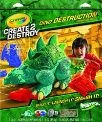 Crayola Create 2 Destroy Dino Destruction Stomping Mall