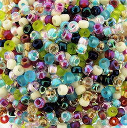 Miyuki Round Seed Beads Size 8/0 22g Spring Flowers Mix