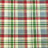 Madras Plaid Fabric (Style 15981) 100% Cotton Printed Fabric 44/45" Wide Sold BTY Shirts,