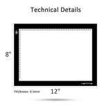 Kenting Magnetic K4M Portable LED Tracing Adjustable Light Pad Light Box Light Table USB Powered Drawing Board Tattoo Pad for Animation, Sketching, Designing, Stenciling X-Ray Viewing, Diamond Paint