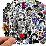 Decal Stickers 50 PCS Tim Burton Film Laptop Sticker Waterproof Vinyl Stickers Car Sticker Motorcycle Bicycle Luggage Decal Graffiti Patches Skateboard Sticker (Tim Burton)