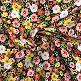 Printed Rayon Challis Fabric 100% Rayon 53/54" Wide Sold by The Yard (1031-1)