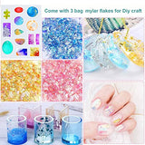 UV Resin, 200g UV Resin Kit with Light 36W for Beginner, Crystal Clear Hard Glue for Jewelry Making DIY Keychains Necklaces Bracelets Earrings Pendants Art Crafts