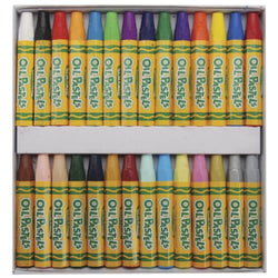 Crayola; Oil Pastels; Art Tools; 28 ct; Bright, Bold Opaque Colors; Jumbo Size; Hexagonal Shape