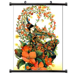 Green Glass Anime Fabric Wall Scroll Poster (16" x 23") Inches. [WP]-Green Glass-113