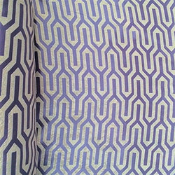 Periwinkle Velvet Jacquard Damask Fabric 118'' Wide sold By The Yard for Curtains, Drapery,