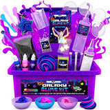Original Stationery Mini Galaxy Slime Kit with Glow in The Dark Slime Powder to Make Glitter Slime & Galactic Slime Kit for Girls 10-12