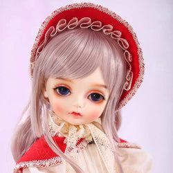 Y&D BJD Doll 1/4 Long Hair Lovely Exquisite Little Loli SD Dolls Full Set Joint Dolls Can Change Clothes Shoes Wig Decoration