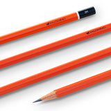 Palomino Graphite Pencils - 2H Orange - 12 Count