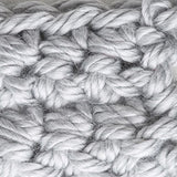 Bernat Mega Bulky Yarn, 10.5 oz, Gauge 7 Jumbo, 100% Acrylic, Light Grey Heather