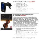 Mendini By Cecilio Violin For Kids & Adults - 4/4 MV300 Satin Antique, Student or Beginners Kit w/Case, Bow, Extra Strings, Tuner, Lesson Book - Stringed Musical Instruments