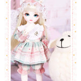 Y&D BJD 1/6 SD Doll 10 inch Jointed Gift Girl Bjd Doll + Makeup + Full Set