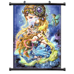 Green Glass Anime Fabric Wall Scroll Poster (16" x 22") Inches. [WP]-Green Glass-39