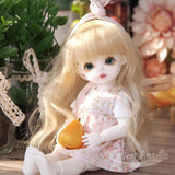 MDSQ BJD Doll Girl SD Doll 1/8 Joint Doll 16CM Full Set Joint Dolls Can Change Clothes Shoes Decoration Wait