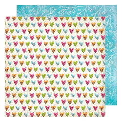 Vicki Boutin 348113 Happy Heart Paper, Multi