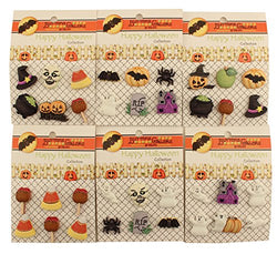 Buttons Galore HHGROUP Happy Halloween Buttons - Set of 6 Cards