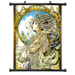 Green Glass Anime Fabric Wall Scroll Poster (16" x 22") Inches. [WP]-Green Glass-89