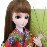 EVA BJD 24 inch Full Set Oriental Girl Doll 1/3 BJD Doll Ball Jointed Dolls BJD Toy Figure