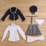 BJD Handmade Doll Youth School Uniform Set for 1/3 BJD Girl Dolls Clothes Accessories