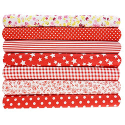  CJINZHI 5 Pcs 19.7 x 15.7 Inch Fat Quarters Fabric Bundles,  Ethnic Style Precut Quilting Cloth Colored Printing Cotton Squares Sheets  for DIY Sewing Patchwork Face Protectors Crafting Projects. : Todo lo demás