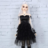 Children's Creative Toy BJD Doll,1/3 SD Dolls 22 Inch Toys 19-Jointed Body Cosplay Fashion Dolls with All Clothes Shoes Wig Hair Makeup Surprise Gift