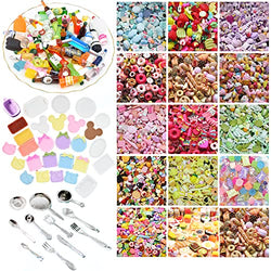 BARGAIN HOUSE 150 Pcs Miniatures Food Drinks Bottles for Barbie Doll Accessories 1:12 Playset Pretend Play Kitchen Game Party Toys Mini Things Stuff Tiny Baking Landscape Micro Mart, Multicolor