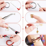 WinWonder Jewellery Making Kit,1275 pcs Jewellery Finding Set,17 pcs Jewellery Repair Tools for Making Bracelets,Earrings,DIY Handmade Etc