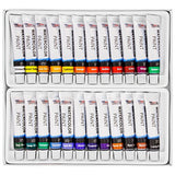 U.S. Art Supply Professional 24 Color Set of Watercolor Paint in 12ml Tubes - Vivid Colors Kit