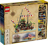 LEGO Ideas Pirates of Barracuda Bay 21322 Building Kit, Cool Pirate Shipwreck Model with Pirate Action Figures for Play and Display, Makes a Great Birthday (2,545 Pieces)