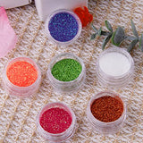 Duufin 36 Colors Nail Art Glitter Powder Fine Glitter Nail Pigment Powder Holographic Glitter Nail Powder Fine Glitter Powder for Nails Body and Crafts