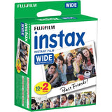 Fujifilm instax Wide Instant Film for Fujifilm instax Wide 300, 200, and 210 cameras w/