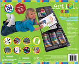 Art 101 Kids 154-Piece Trifold Easel Art Set