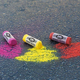 Soho Urban Artist Jumbo Artist Street Pastel Sidewalk Chalk Set - for Pavement, Sidewalks, Concrete, or Brick with Rich Pigments, Bright, Soft, Smooth, and Durable - Set of 20 Assorted Colors - 6 Pack