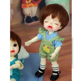 1/8 Bjd Doll Sd Doll 16cm 6.2 Inches Lovely Simulation Doll Toy Full Set -with Clothes, Wig, Shoes, Birthday Children's Day