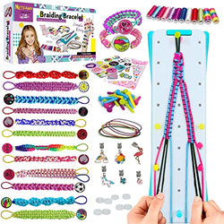 Friendship Bracelet Making Kit for Girls, DIY Jewelry Arts and Crafts Toys Party Favors for Girls Ages 6-12 Birthday Christmas Gifts Toys