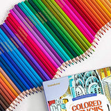 Colored Pencils for Kids, 50 Art Pencils, Coloring Pencils for Adults | Coloring Pencils for Kids, Adult Color Pencils Set, Drawing Pencils For Relaxation | Premium Sketch Pencils By Wanderer