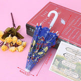 Shoresu Doll Accessories Umbrella, BJD Doll Accessories Umbrella for 16-18 Inch Doll Toys Girl Gift Kid Gift - Green