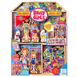T.S. Shure Daisy Girls Dollhouse & Dress-ups Set