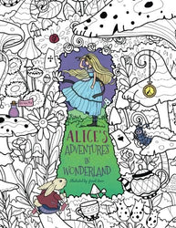 Alice's Adventures in Wonderland: A Whimsical Coloring Book for Adults and Kids (Relaxation,
