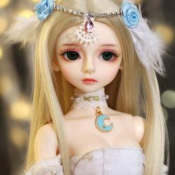 Y&D 1/4 BJD SD Dolls Full Set 40cm 15.7" Jointed Dolls DIY Toy Action Figure + Makeup + Wig + Shoes Girl Lovers, A